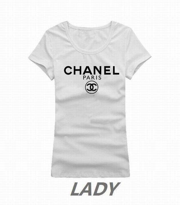 Chanel short round collar T woman S-XL-004